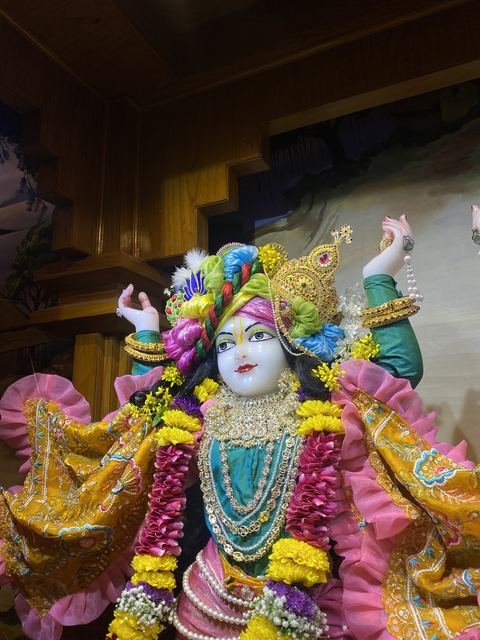 इस्कॉन सातारा येथील श्रीकृष्ण जन्माष्टमी उत्सव — छायाचित्र ८ / ५१