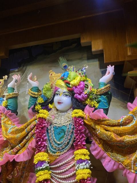 इस्कॉन सातारा येथील श्रीकृष्ण जन्माष्टमी उत्सव — छायाचित्र ११ / ५१