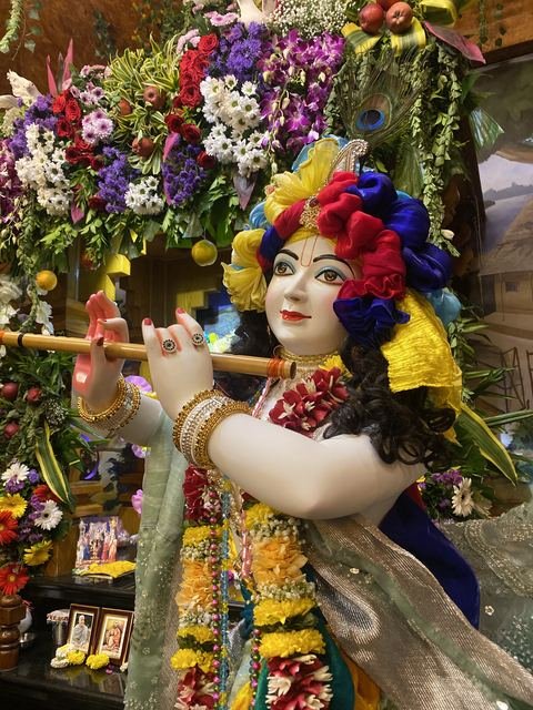 इस्कॉन सातारा येथील श्रीकृष्ण जन्माष्टमी उत्सव — छायाचित्र २३ / ५१