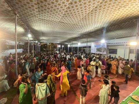 इस्कॉन सातारा येथील श्रीकृष्ण जन्माष्टमी उत्सव — छायाचित्र ४९ / ५१