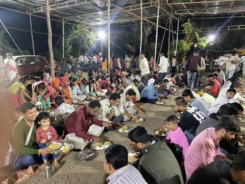 इस्कॉन सातारा येथील साप्ताहिक सत्संग — छायाचित्र ६ / ९